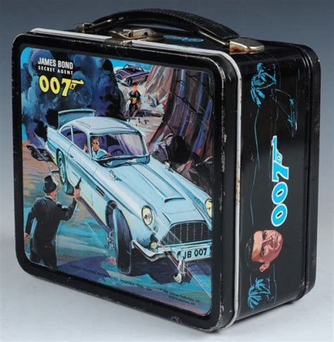 james bond metal lunch box|007 James Bond Lunch Boxes – Lunchbox.com.